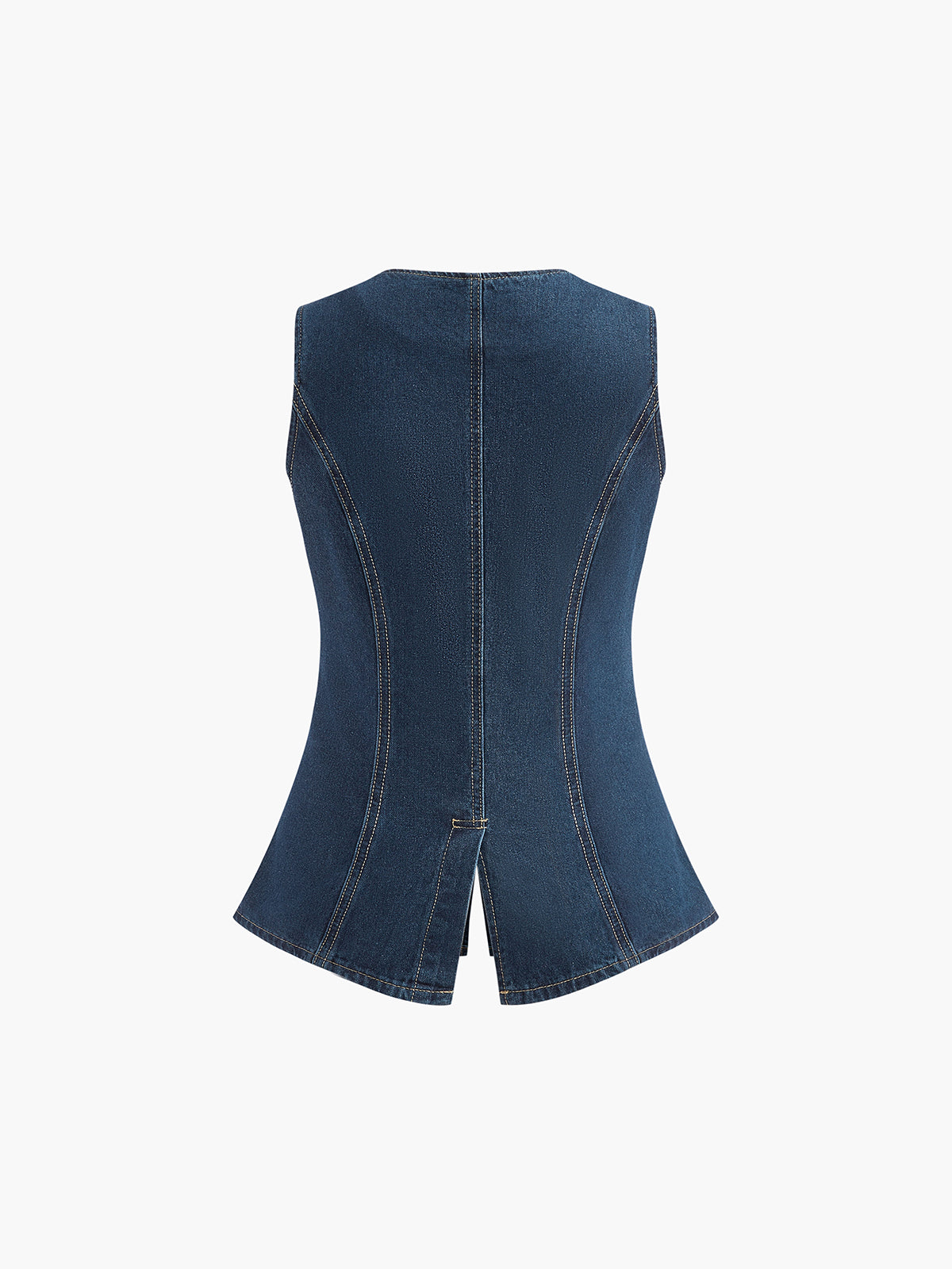 Eddy™ Şık Denim Şort ve Yelek Seti