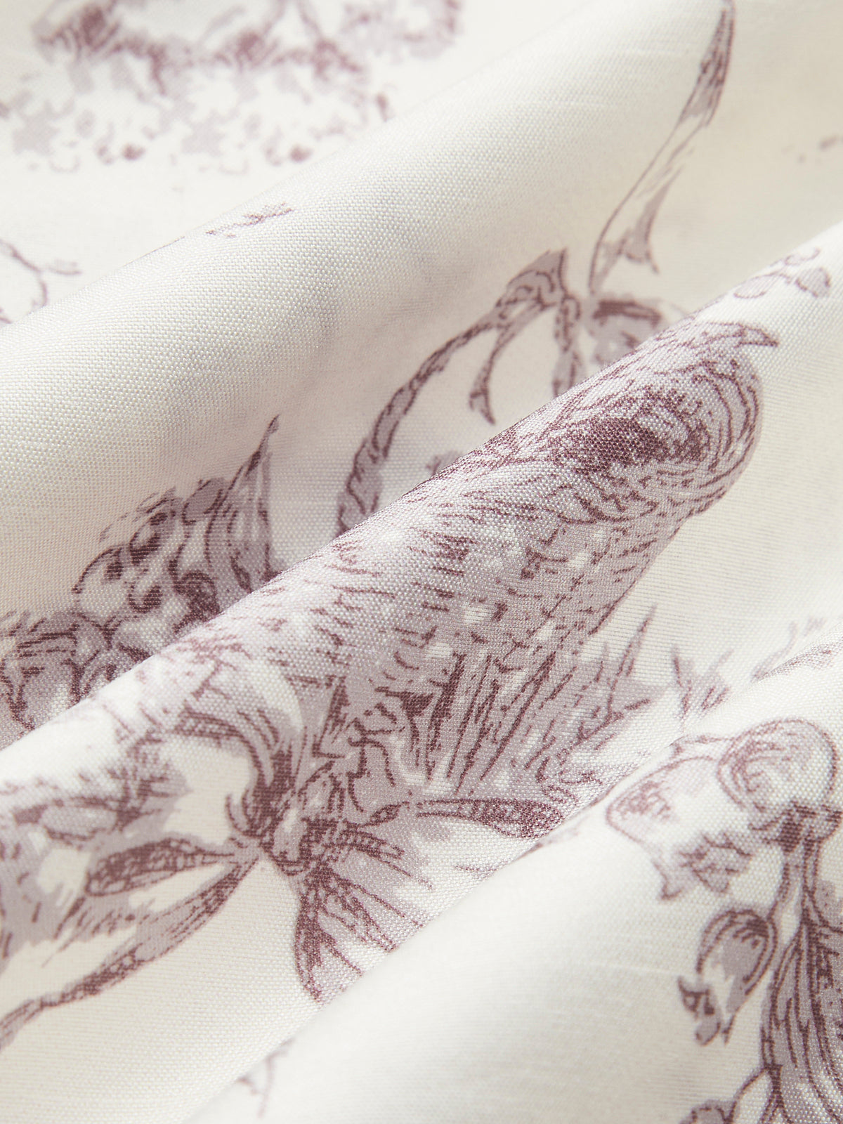 Toile Print Corset Dress